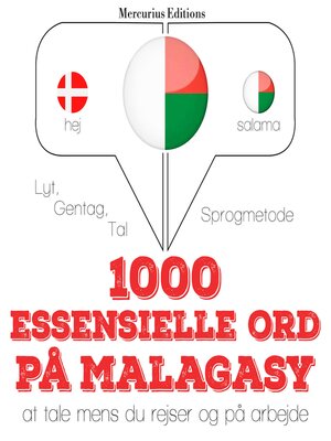 cover image of 1000 essentielle ord i malagasy